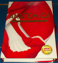 ANATOMICA Coffee Table HCDJ Book Slipbox HUMAN BODY Unread