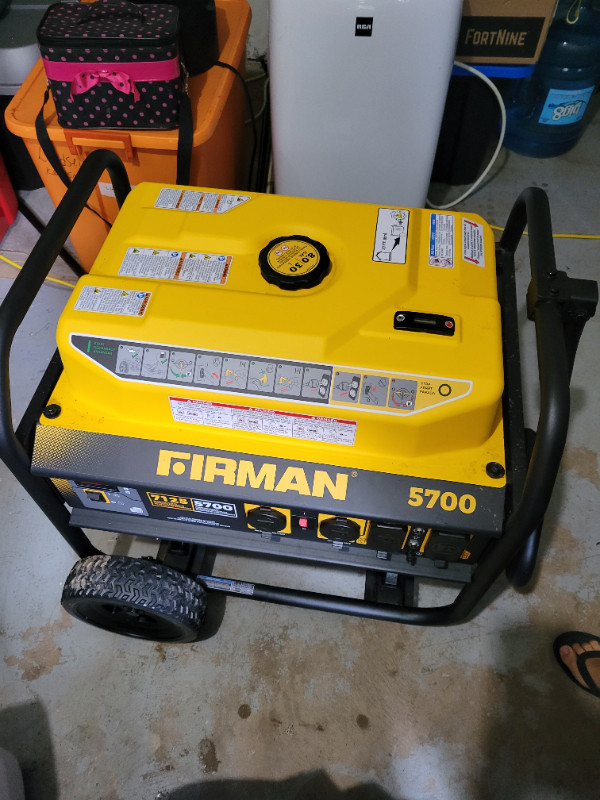FIRMAN 5700 Gas Pull start* Generator in Power Tools in Annapolis Valley