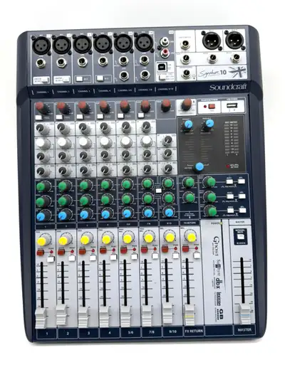 Soundcraft Signature 10 Analog Mixer $379, View more