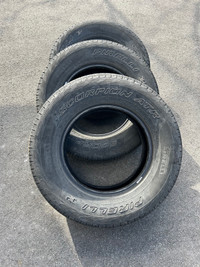 4x 265/70r17 Pirelli Scorpion ATR tires