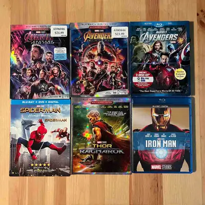 Marvel Cinematic Universe Blu-Ray Movies