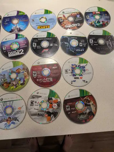 The price for all. 14 games Disks only, no boxes. Cash and pickup only Dance Central 2 DreamWorks Su...