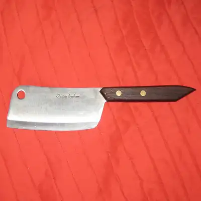 Sharp Overall length 9" Blade length 4.5" 30 dollars