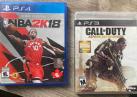 PS3 and PS4 games