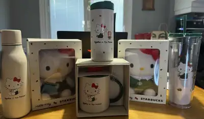 Starbucks x Hello Kitty Limited edition 2025, View more