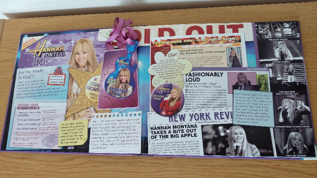 Hannah Montana Backstage Pass hardcover book - New dans Livres jeunesse et ados  à Ville de Toronto - Image 3