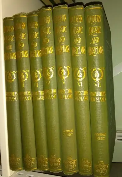 Antique — Set of 7 Philharmonic Editions by Louis C. Elson, View more