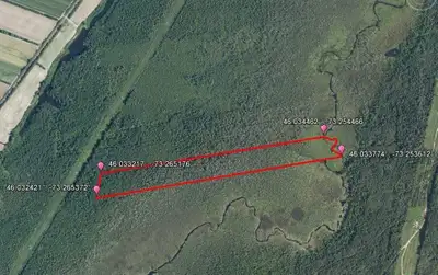 Localisation : Lanoraie Numéro de lot : 4 164 027 Numéro de matricule : 2399430822000000 Dimensions:...