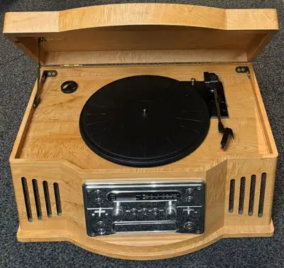 Curtis RCD820 Turntable/Radio/CD Player, View more
