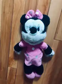Retro Minnie Mouse Best Buddy Pink Black White Disney Gund 32033