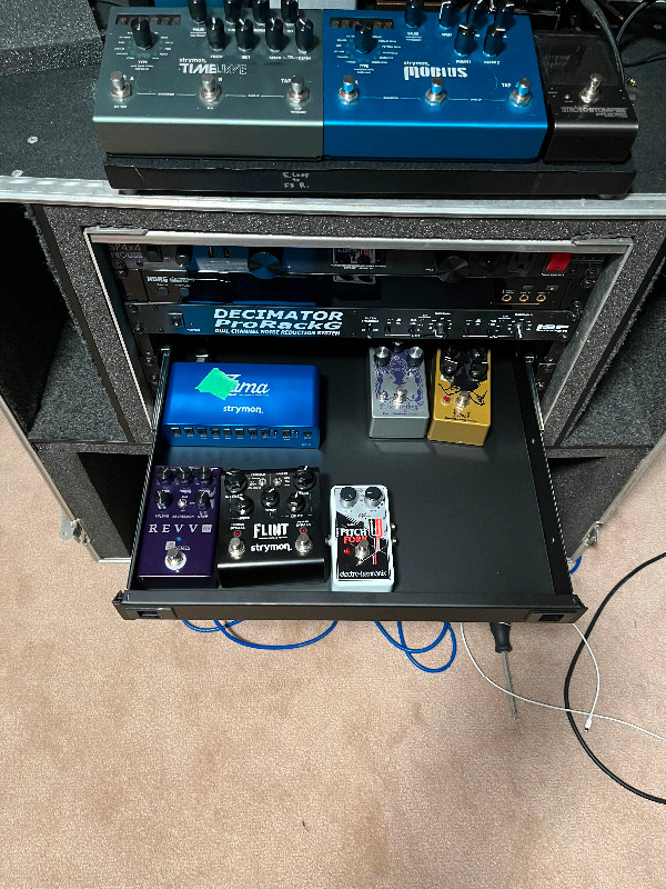 Road Case/ Flight Case ( 6U rack and head combo) in Amps & Pedals in Hamilton - Image 3