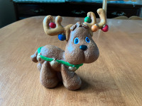Adorable Ceramic Hand Painted Reindeer