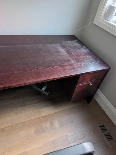 Office desk - wood in excellent condition!, View more