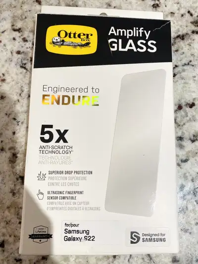 Otterbox Amplify Glass Samsung S22, View more