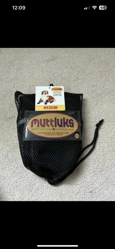 Muttluks (Fleece Lined) Dog Booties, View more