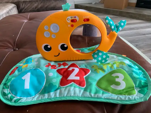 Fisher-Price Whale Tummy Time baby toy 63815756683905120