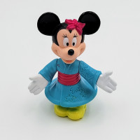 Epcot Center Minnie Mouse Blue Kimono Dress Toy Figure Disney Re