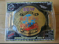 ECW Foam Championship Belt In Package 2007 Jakks WWE AEW RVD