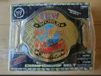 ECW Foam Championship Belt In Package 2007 Jakks WWE AEW RVD