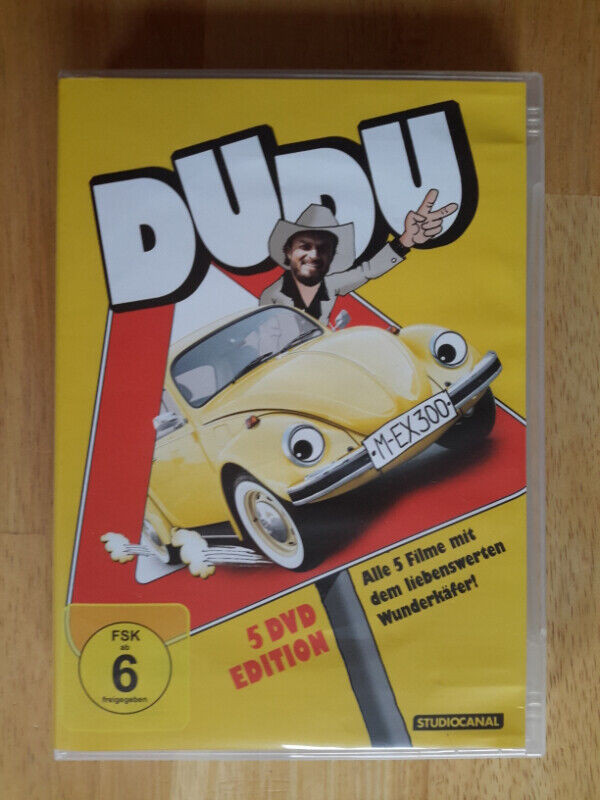 VW Dudu Beetle 5 DVD edition Zone 2 comme neuf en Allemand dans CD, DVD et Blu-ray  à Ville de Montréal