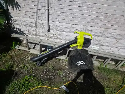 Ryobi 40V leaf vacuum and mulcher , View more