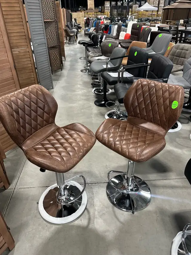  Brand-new Bar Stools — Multiple Styles Available! in Dining Tables & Sets in Calgary - Image 3