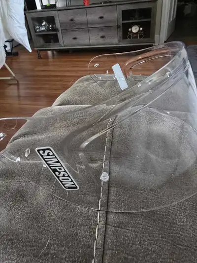 New Simpson Motorcycle GBGSE Helmet Shield - Ghost/Speed Bandit Series