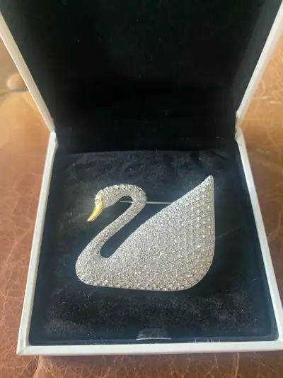 Swarovski 100th. Anniversary Pin, View more