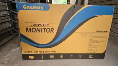 ​Gawfolk 32" 4K Monitor (GF320F) - Like New, ALL Original Access, View more
