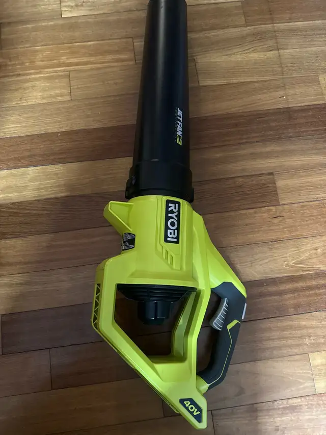 RYOBI 40V Cordless Jet Fan Blower in Lawnmowers & Leaf Blowers in Barrie - Image 2