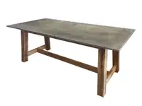 █ █ █ Table a diner exterieure patio dinning wood slate █ █ █