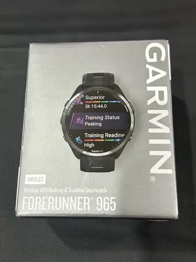Garmin Forerunner 965 Premium GPS Running and Triathlon Smartwat, View more