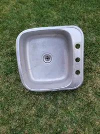Drop-In Single Bowl Stainless Steel Sink