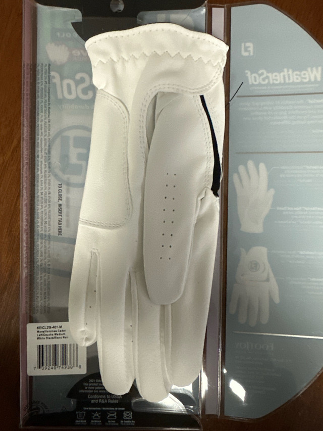 FootJoy WeatherSof Golf Left Glove - 1 Pack - Medium in Golf in Oakville / Halton Region - Image 3