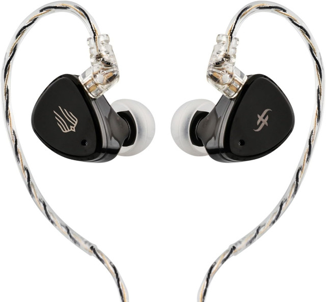 Linsoul SIMGOT EM6L 1DD+4BA Hybrid Driver in-Ear Monitor HiFi in Headphones in Markham / York Region - Image 4