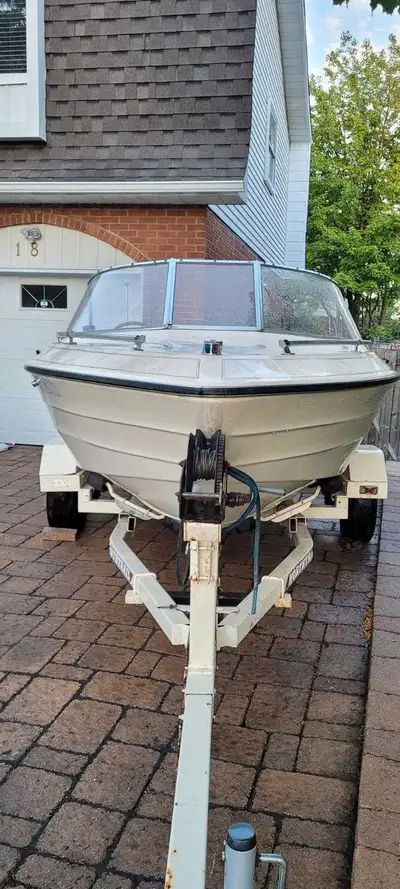 1980 Mercury Mercruiser inboard motor stern drive 120HP 4 seater. All left in working order. Needs a...