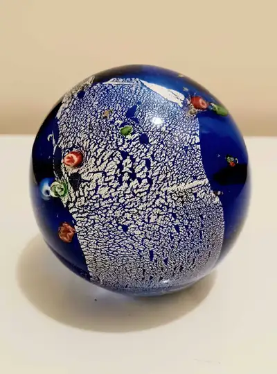 Unique Murano Crystal Art Glass Paperweight, View more