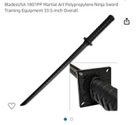 BladesUSA 1801PP Martial Art Polypropylene Ninja Sword Training 