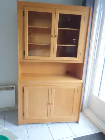 vaisselier année 80 en merisier, View more