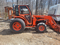 Front & rear tires on rims for L4330 GST Kubota tractor