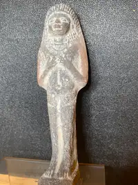 Antique Egyptian  Stone Ushabti Shabti Statue