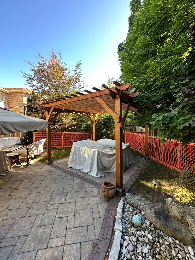 Cedar Pergola wood Free Stuff Hamilton Kijiji