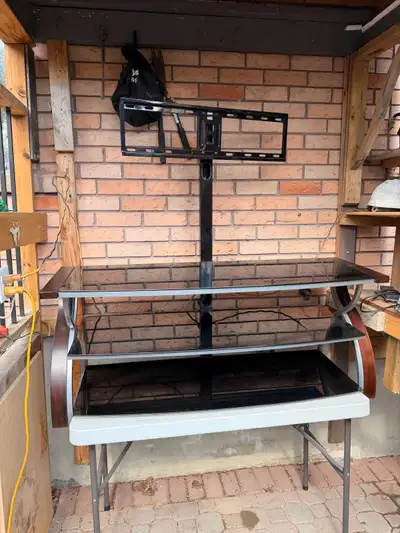 TV Stand with Built-In Mount, View more