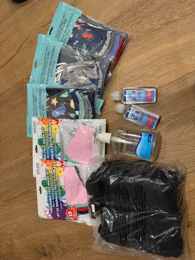 Children and adult reusable masks, View more