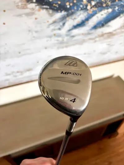 MIZUNO MP 4 Wood / Right Handed Golf Club EXSAR 60 STIFF FLEX graphite shaft Loft is 16.5* degrees L...