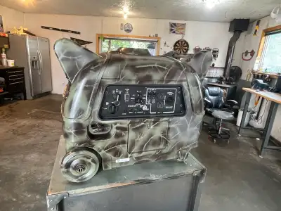 Yamaha ef3000iseb remote start camo inverter generator Runs everything in my camper Fuel efficient R...