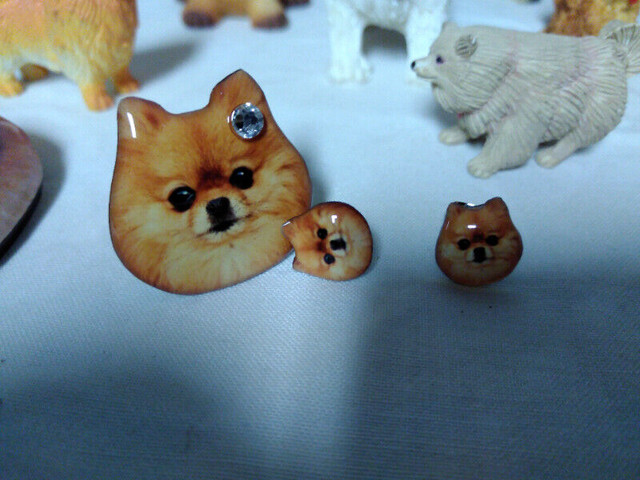 Pomeranian figurines in Arts & Collectibles in Cambridge - Image 3