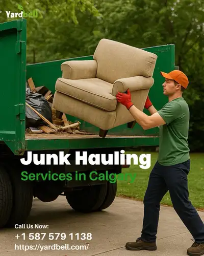 Same day or Next day pickup- Affordable, reliable and Friendly Junk removal for Calgary and surround...