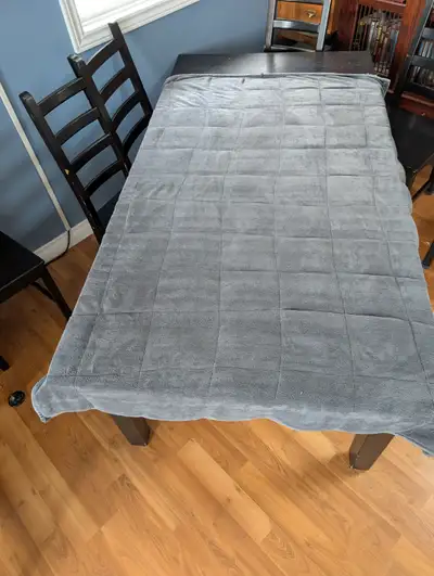 15 Pound Weighted Blanket - Twin Sized - Smoke Free, Pet Free, View more