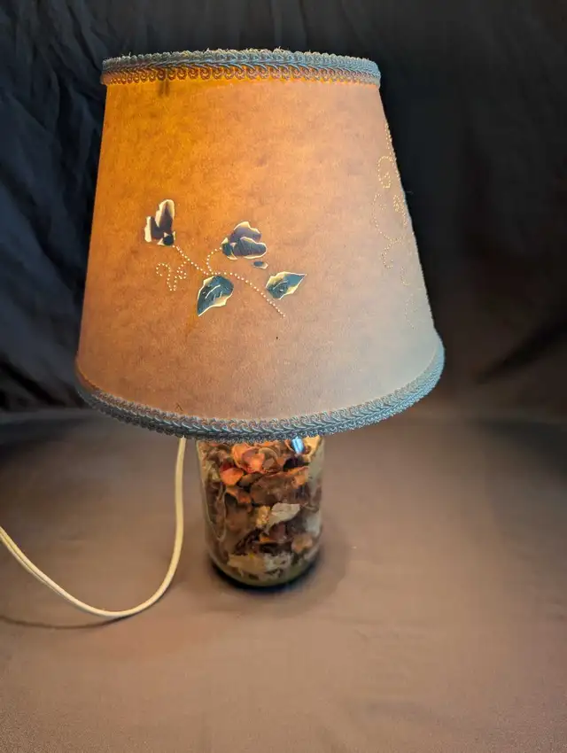 Lamp with Pierce Cut Lampshade in Indoor Lighting & Fans in Charlottetown - Image 4
